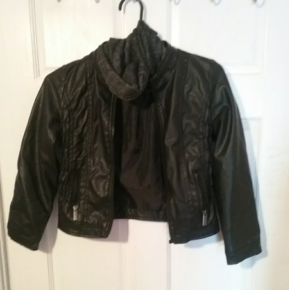 Baby leather jacket